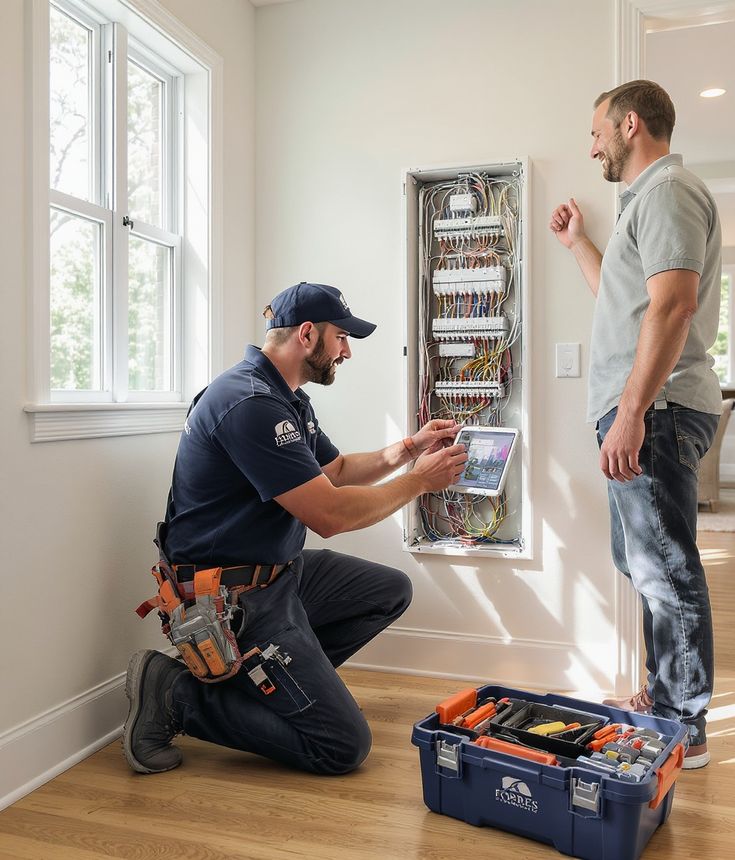 Ready for a safer brighter space ⚡️ Contact Forbes Electrical for upgrades or join our team 💡 ForbesElectrical AtlantaBusiness EnergyEfficient NowHiring